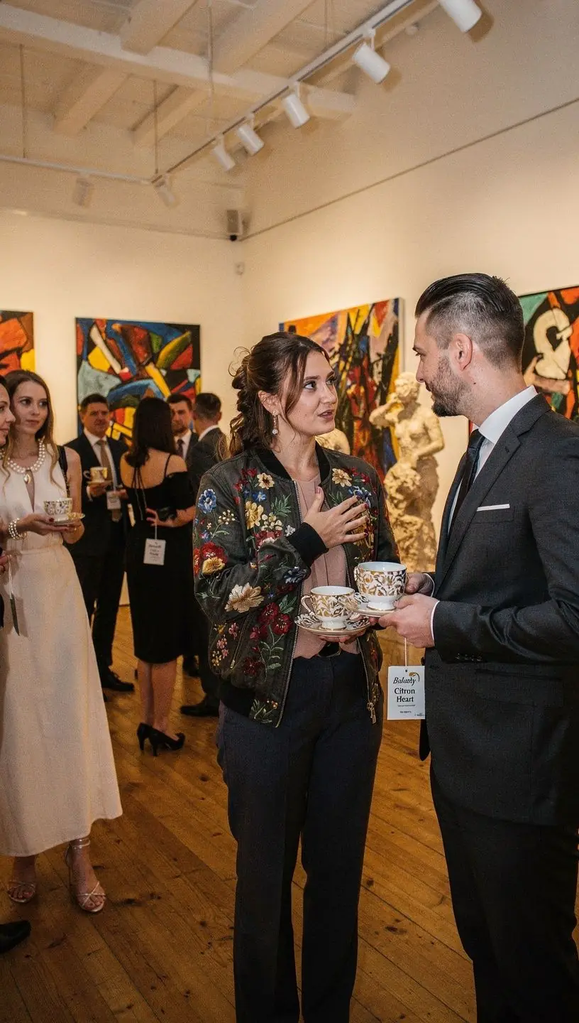 Puodelis karštos arbatos, iš kurio kyla garai, šalia citrinos skiltelės