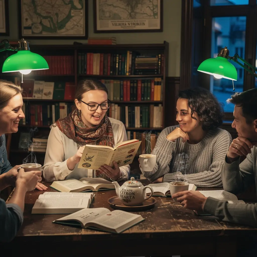 Egiptietiškos arbatos mišinio ingredientai, išdėstyti ant medinio paviršiaus