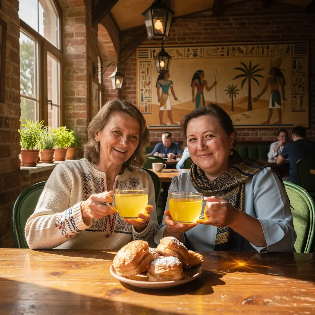 Balady Citron širdies arbata, pagaminta iš egiptietiškų ingredientų, skirta širdies sveikatai.