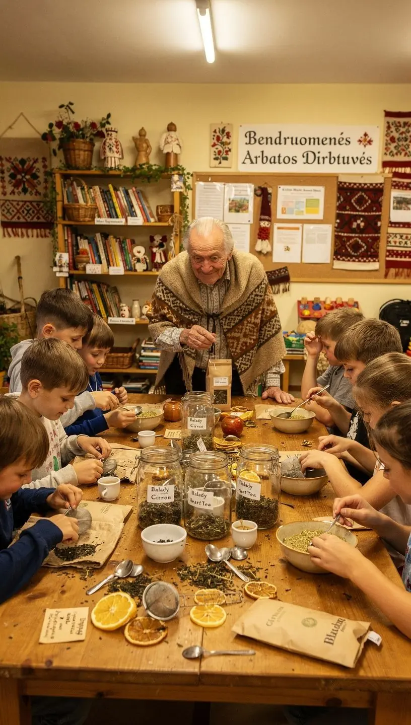 Balady citrinos širdies arbatos pakuotė su Egipto simbolika ir širdies sveikatai skirtu mišiniu.